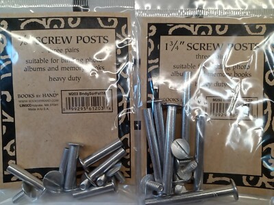 7/8 Screw Posts And 1 3)4 Screw Post By Lineco