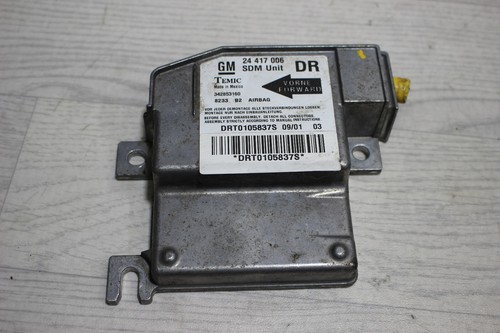 Airbagsteuergerät Steuergerät 24417006 DR Temic 342853160 Opel Cora C Bj,04