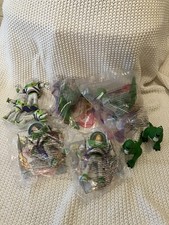 Lot Of 9 Toy Story 2 McDonald Toys 1999 Some Sealed Rex and Buzz Lightyear