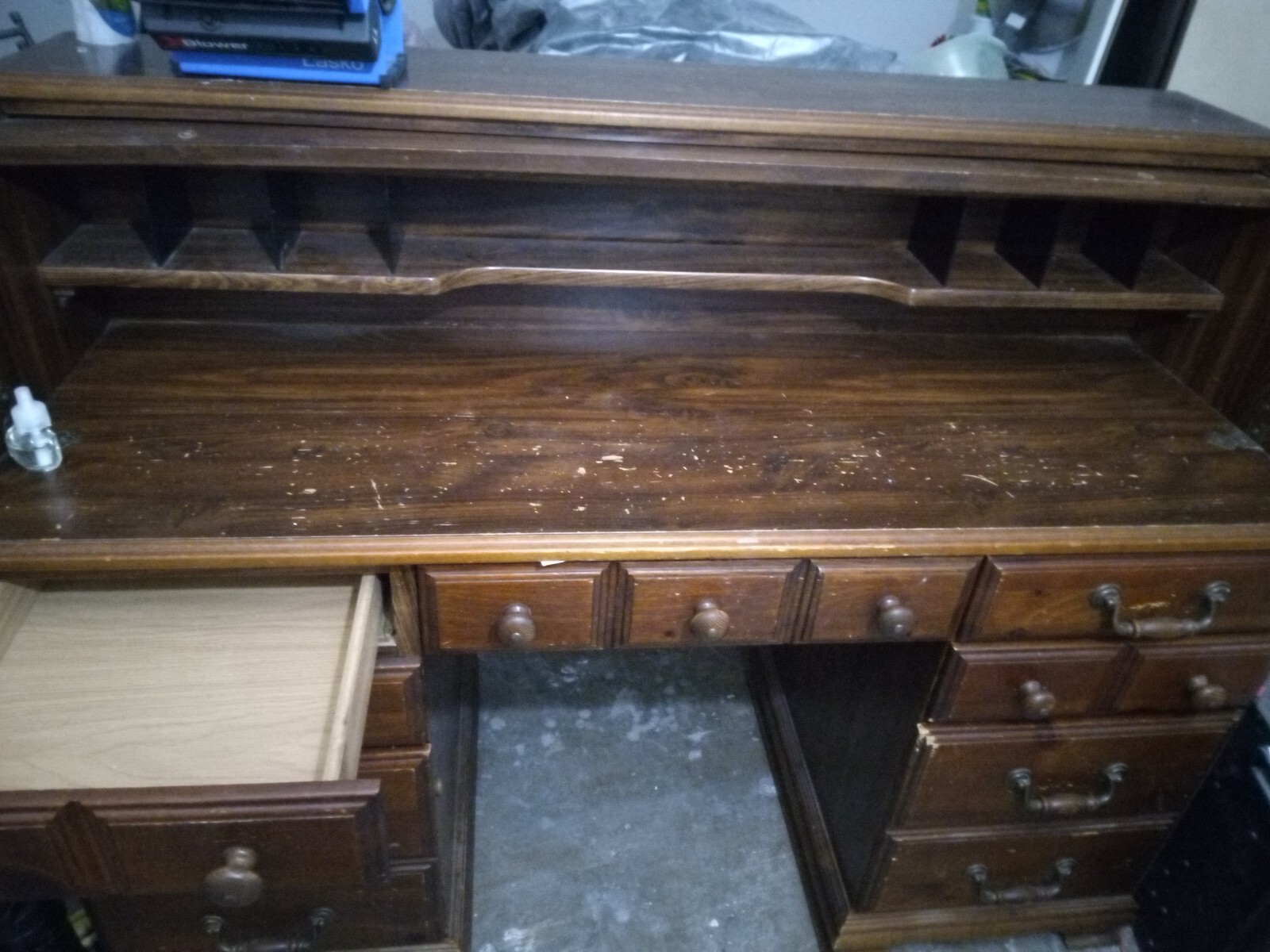 1890's Antique Roll Top Desk eBay