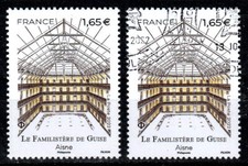 France - 2022 - n° 5618 - Familistère : 1 TP neuf ** + 1 TP oblitéré Boulazac
