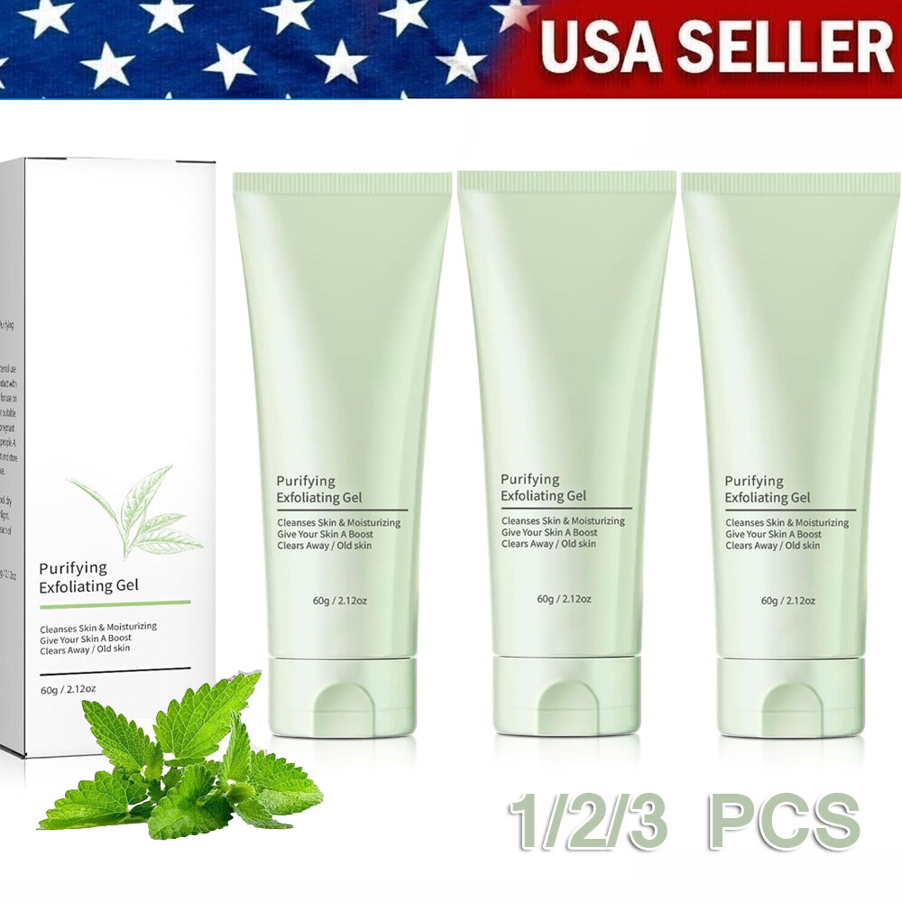 Purifying Exfoliating Gel Brightening Exfoliating Gel Scrub For Face & Body US🔥