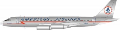 CV990 Amerikanische Airlines N5614 Inflight 200 IF990AA0125PR 1/200 Vor Auftrag