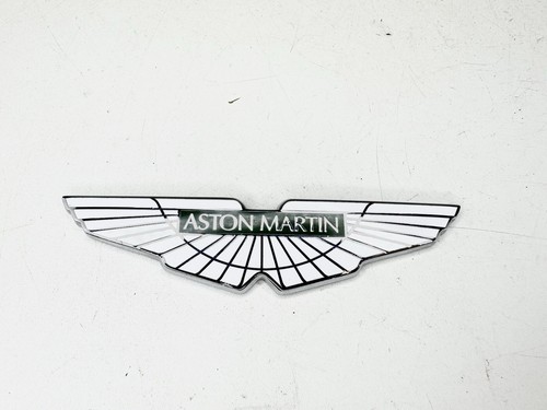 ✅ 2004-2020 Aston Martin DB9 Front Rear Badge Emblem Hood Trunk 2005 OEM - Bild 1 von 4