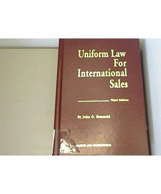 Uniform Law for International Sales under the Nineteen Eighty United Nations Con