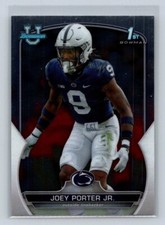 2022 Bowman University Chrome 1st Bowman #79 Joey Porter Jr. Penn State
