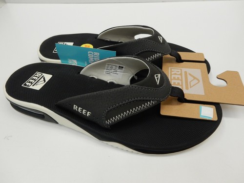 Reef Mens Fanning Raven White 10 | eBay