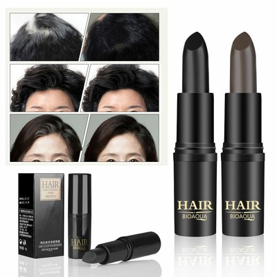 Temporary Hair Dye Pen Cream Black Brown Long Lasting Color White