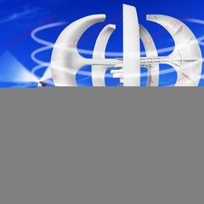 800W Hybrid Inverter Wind Turbine Generator 12V/24V Charge Controller Included s