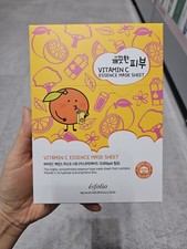Esfolio Vitamin C Essence Face Mask Sheet 25ml x10 Hydrating Brightening Care