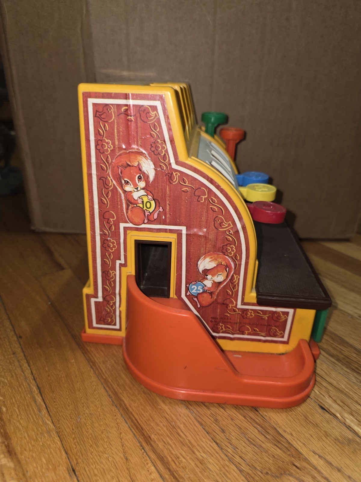 как выглядит Fisher-Price Vintage Cash Register Preschool Toy MPN 926 Classic фото