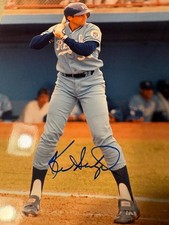 Kevin Seitzer Autographed 8x10 Extremely Nice Condition SKU#38867