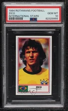 1984 Rothmans Football International Stars Zico PSA 10 GEM MT