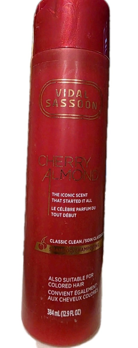 Vidal Sassoon Cherry Almond Shampoo Classic Clean Colored Hair
