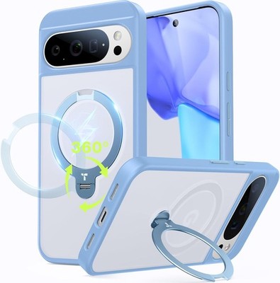 TORRAS 360 Spin Magnetic Stand for Google Pixel 10 Case / 10 Pro Case, MagSafe