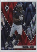 2023 Panini Phoenix Rookies Red Seismic 108/199 Gervon Dexter Sr #167 0ee0