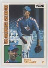 1984 O-Pee-Chee Dave Stewart #352 pb9