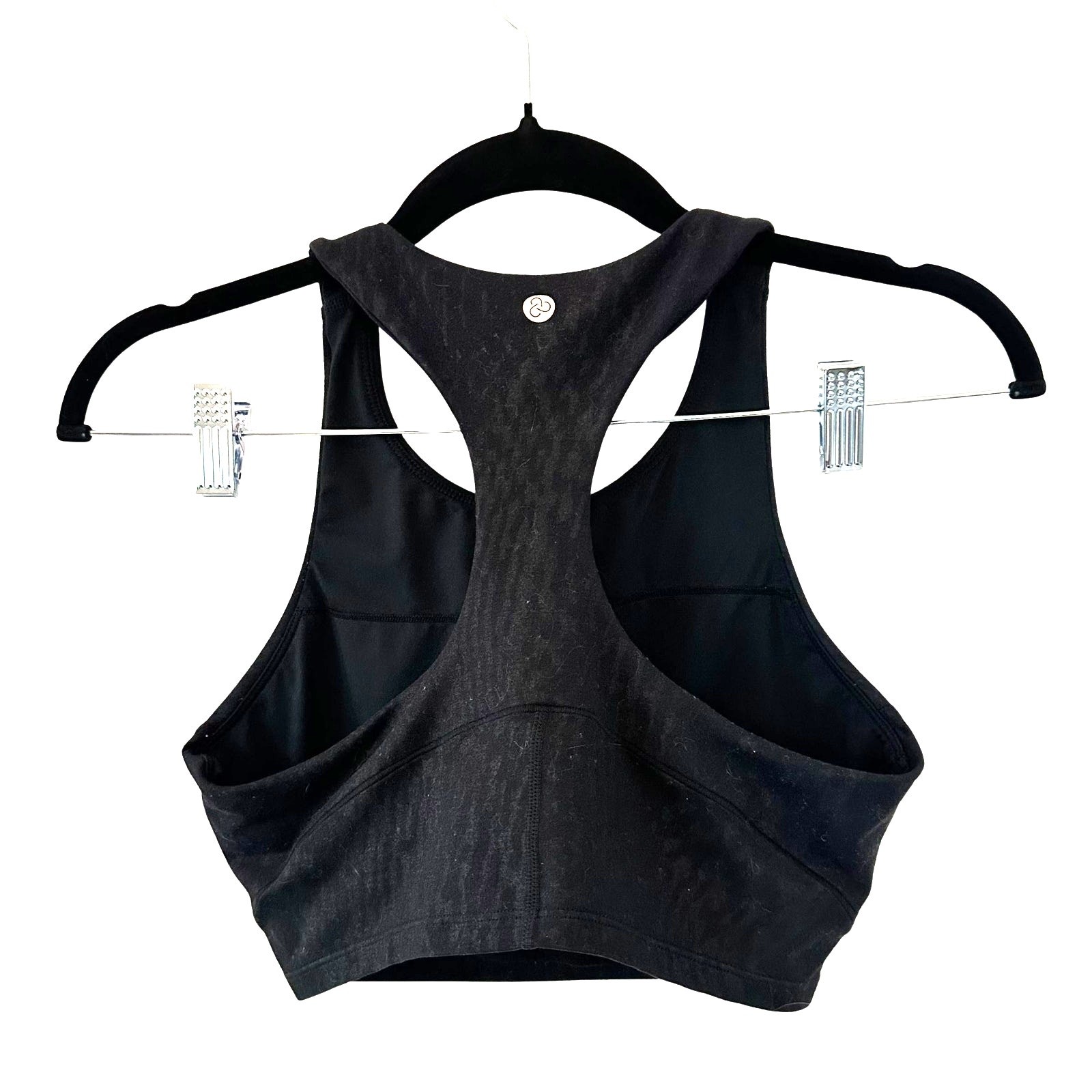 🖤 Zella Black Animal Print Sports Bra – Size Small – Fierce