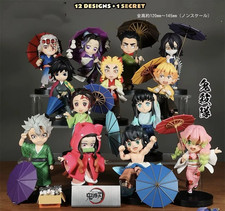 Demon Slayer Mini-Chara Illustration Series Tsuyu Rainy Season Figures Blind Box