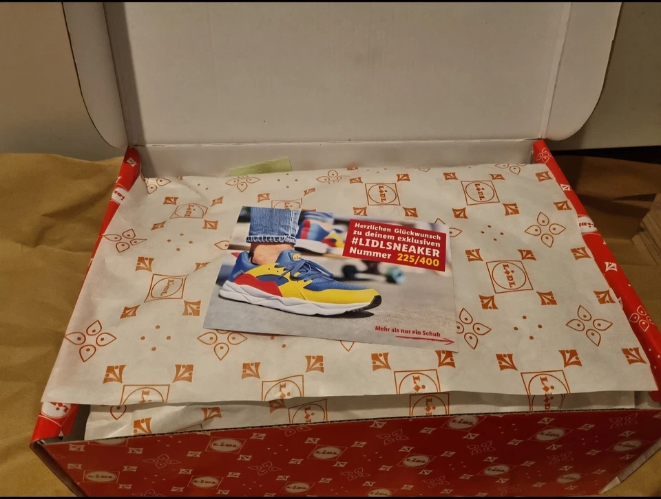 Limited Edition 225/400 LIDL Sneaker  - Bild 4 von 4