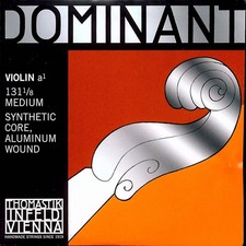 Dominant 1/8 Violin A String - Aluminum/Steel