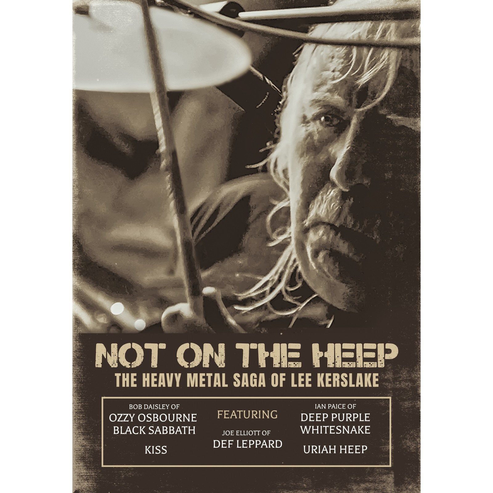 Lee Kerslake Not On the Heep: the Heavy Metal Saga of Lee Kerslake DVD NEW