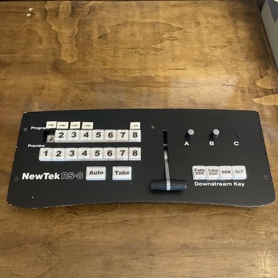 NewTek Tricaster RS-8 Video Production Switcher, Missing Buttons