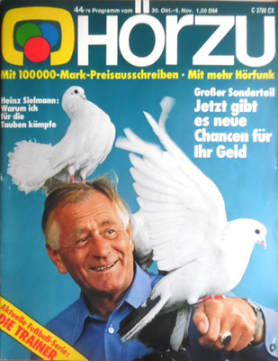 HÖRZU 44 - 1976 TV: 30.10. Heinz Sielmann Curd Jürgens Dustin Hoffmann Rehhagel