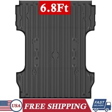 6.8ft Truck Bed Cargo Mat Tpe Liner For 2017-2025 Ford Super Duty F250 F350 F450 6.8ft Truck Bed Cargo Mat Tpe Liner For 2017-2025 Ford Super Duty F250 F350 F450