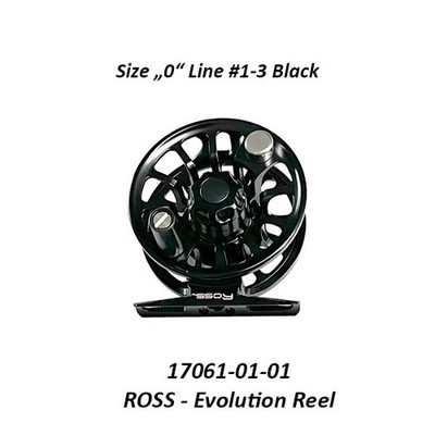 TOP Qualitäts Fliegenrolle Evolution ''0'' von ROSS USA
