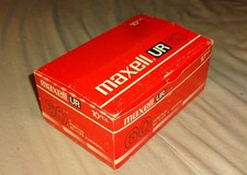 MAXELL UR 60 *Leerkarton ohne Inhalt / empty ...
