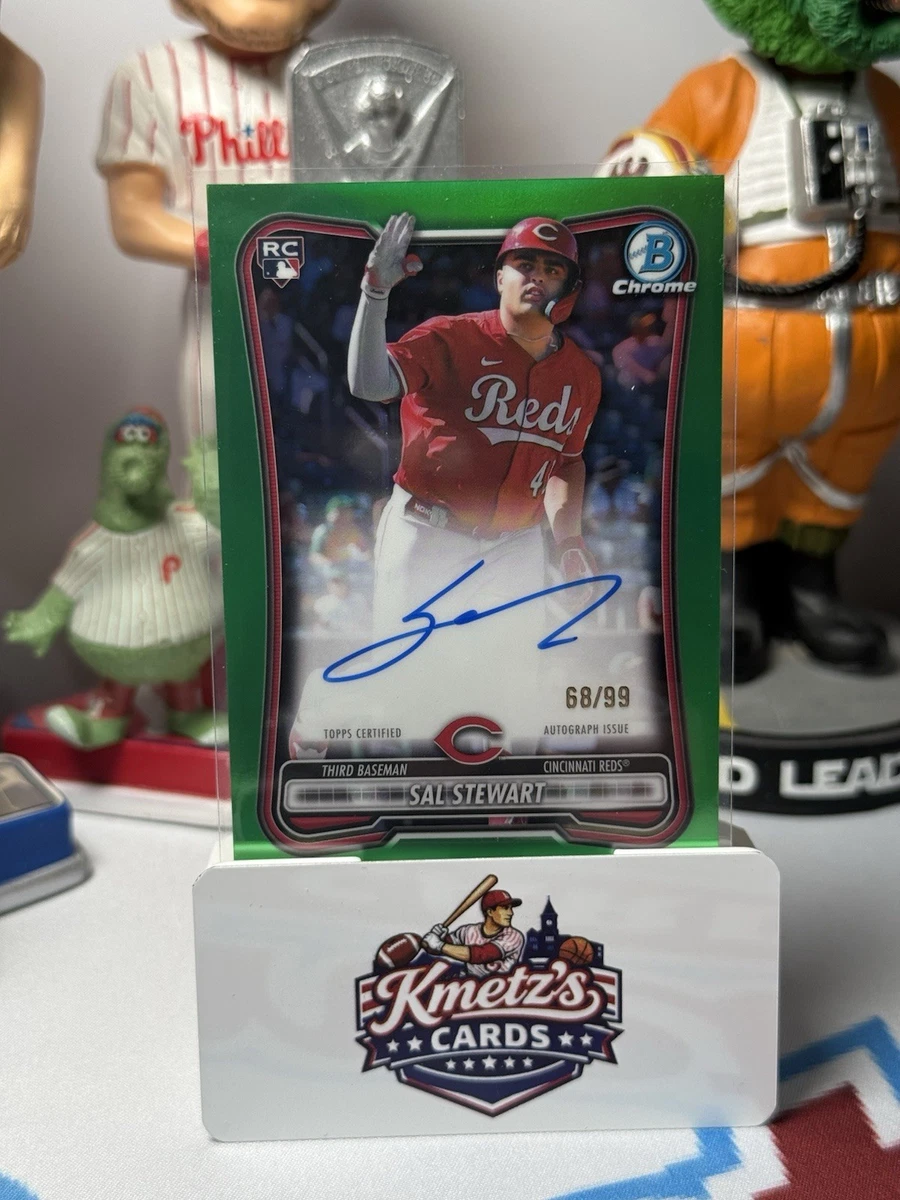Bowman Cincinnati Reds Baseball Autographed Sports Trading Cards