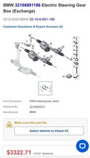 Bmw Steering Gear Rack 32106891186