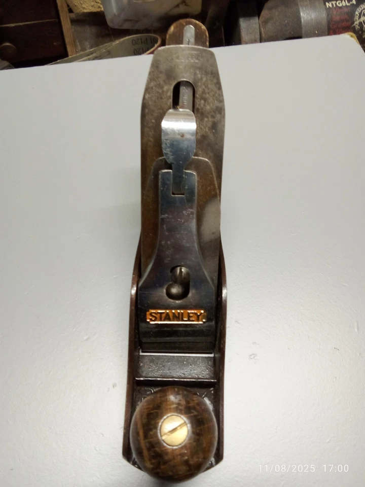 Stanley Bailey No 3 Smoothing Plane Carpentry tools Joinery tools workshop - Image 2 of 4