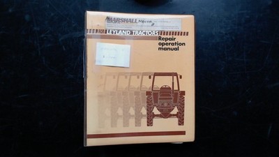 Leyland Tractors Repair Operation Manual AK07508 1980s Illustrated Guide