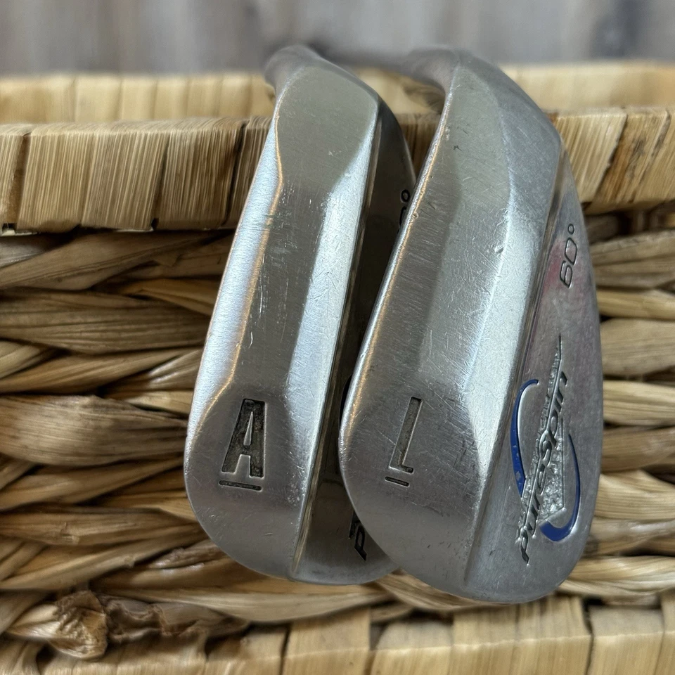 Pure Spin 2-Wedge Set AW-52° (36") Gap & LW-60° (35.5") Lob Steel Shaft - Image 2 of 4