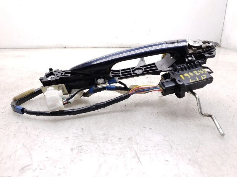 Maçaneta da porta do motorista conjunto externo porta frontal compatível com 06-15 Lexus IS250 azul 8U0 - Imagem 2 de 4