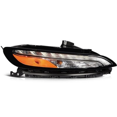 Headlight For Jeep Cherokee 2.4L 3.2L 2014-2018 Passenger Right Side Black