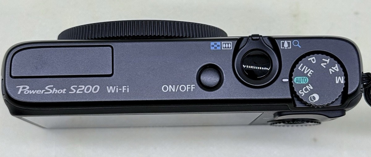 N.mint Canon PowerShot S200 white 10.1 MP Digital Camera #188 | eBay