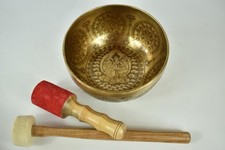 Singing Bowl - 983 gr. 20 cm - Tara - Universal/Solar Plexus - Sound Massage Medita