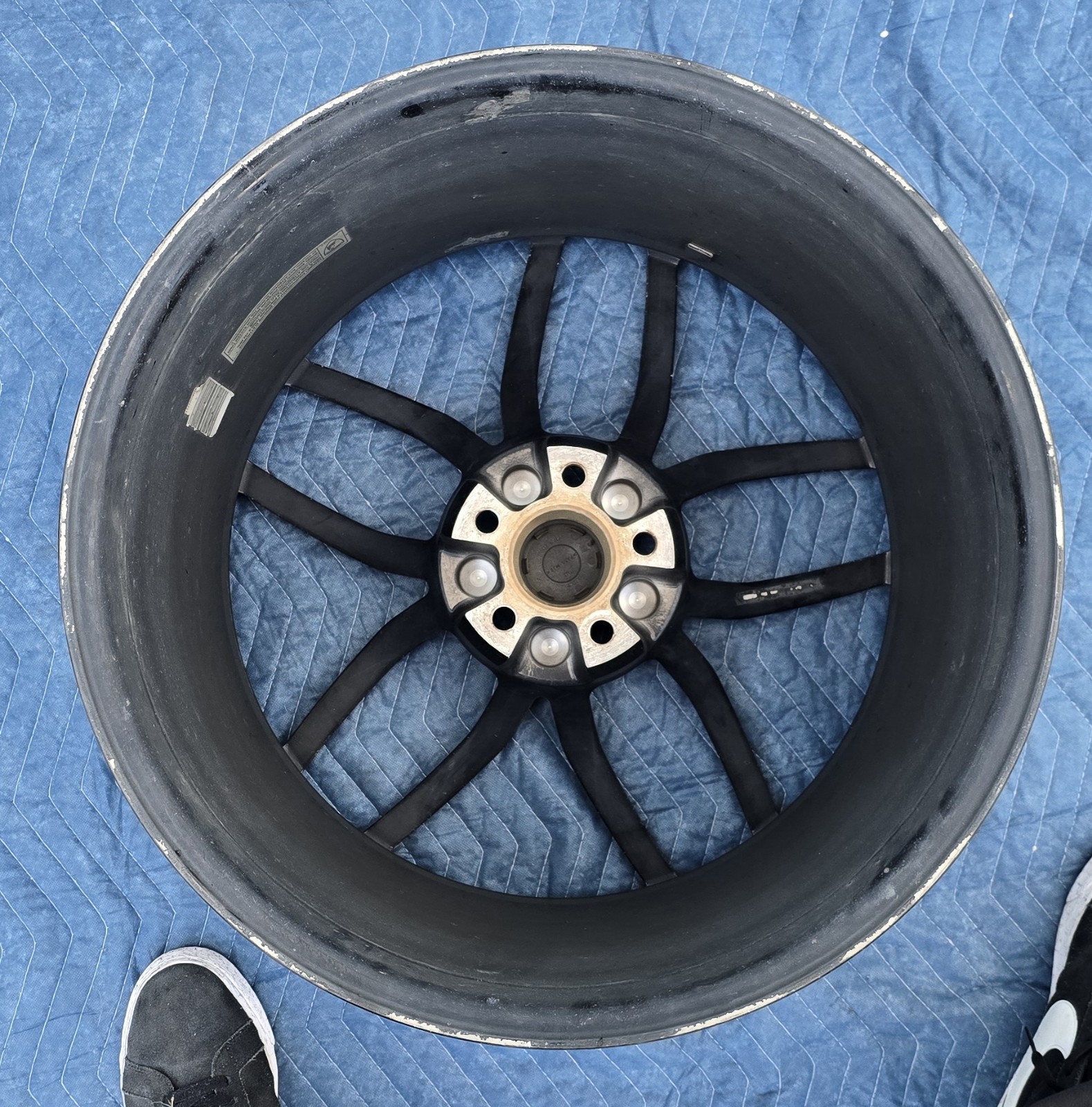 Lamborghini Huracan LP580 610 Rear Wheel Used 4T0601017Q Lp610 Black Mimas