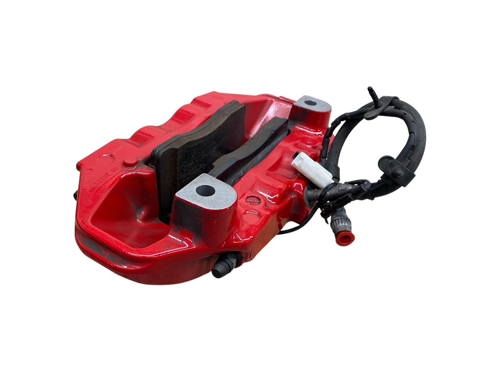 2017-2023 ASTON MARTIN DB11 V8 RIGHT REAR BREMBO BRAKE CALIPER RED *SCRATCHED*