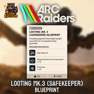 ARC Raiders 💫 LOOTING MK.3 (SAFEKEEPER) Plan directeur 💫 Schnell et Sicher 💫