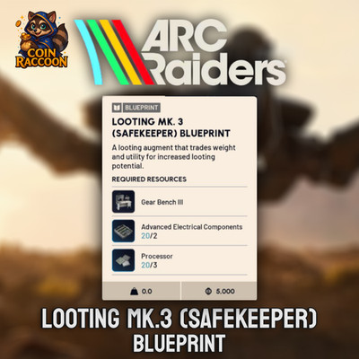 ARC Raiders   LOOTING MK.3 (SAFEKEEPER) Blueprint   Schnell und Sicher   