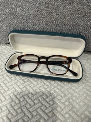 Felix Gray TOLE SAZERC Blue Light Filtering Glasses, Whiskey Tortoise Color
