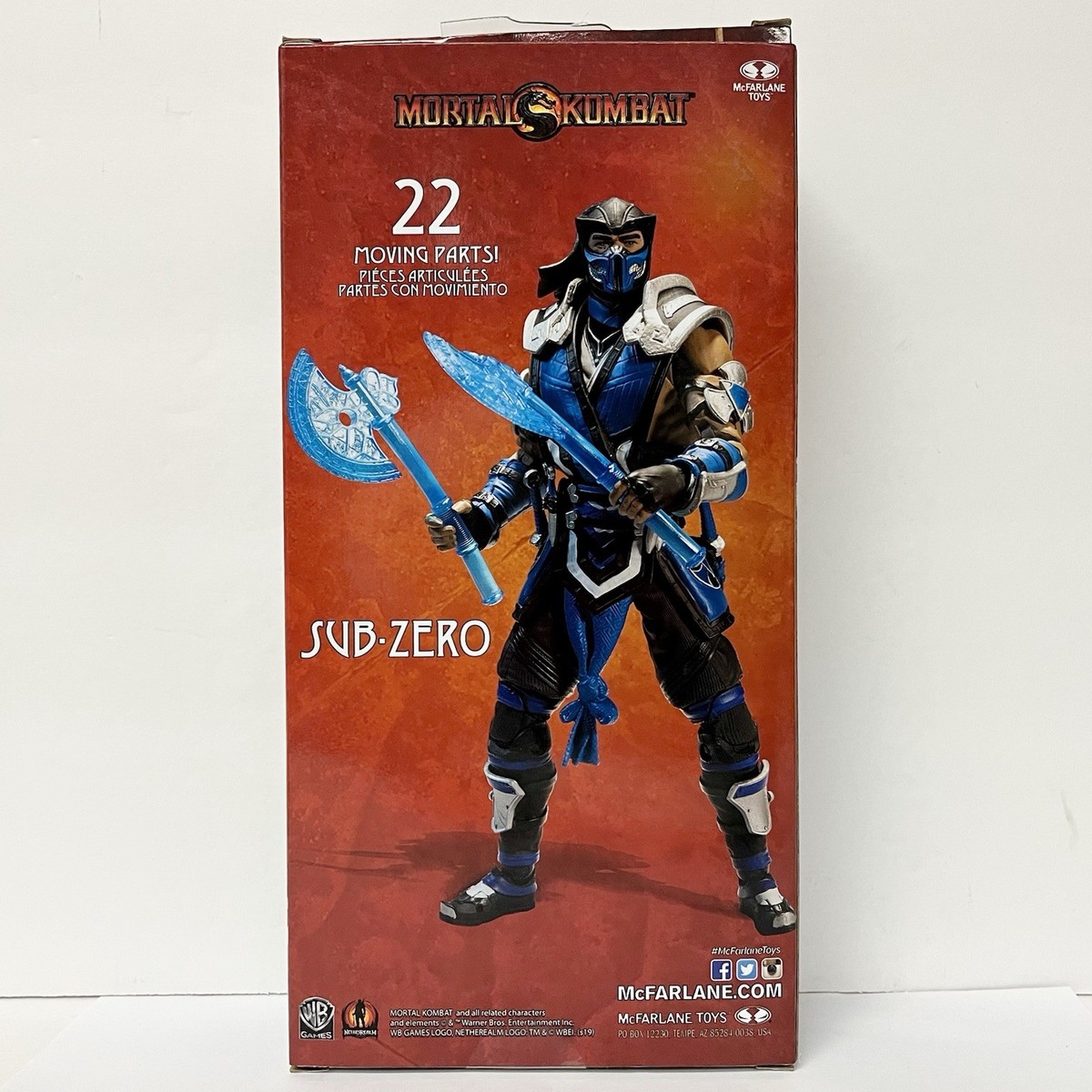 McFarlane Toys Mortal Kombat- SUB-ZERO Action Figure GameStop