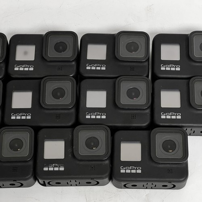 #ad Joblot 11x GoPro Hero 8 4K Waterproof Action Camera Black Spares Or Repairs GBP 189.99