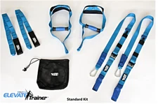 Elevate Trainer Kit Suspension Trainer GYM Straps Adjustable by Move Strong TRX