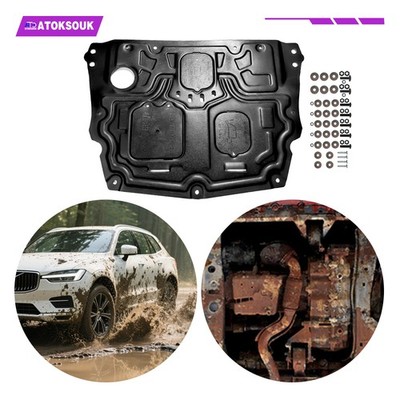 Engine Splash Shield For Volvo S90 2017-2024 Heavy Skid Plate WiService Hole