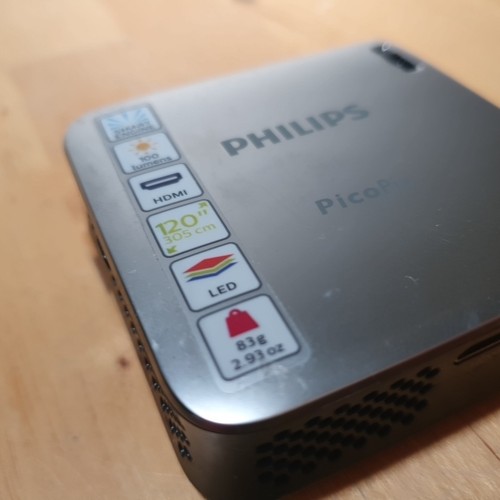 Philips PicoPix 4010 Pocket Projector - 100 Lumens - HDMI - with Box & USB Cable - Afbeelding 5 van 11